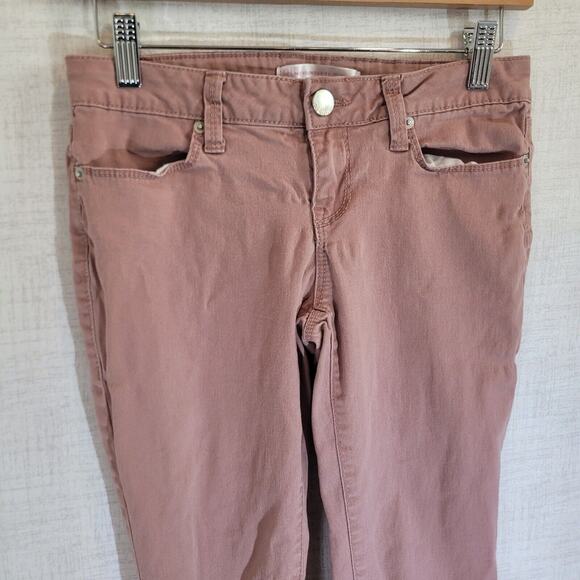 No Boundaries Skinny Jeans Womens Juniors Size 3 Pink Sculpting Denim Stretch - Picture 2 of 7